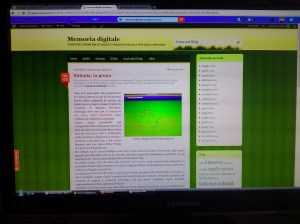 Memoria digitale su Volunia